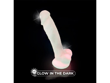 Dildo Dual density Brilla en la Oscuridad Mod 1 7