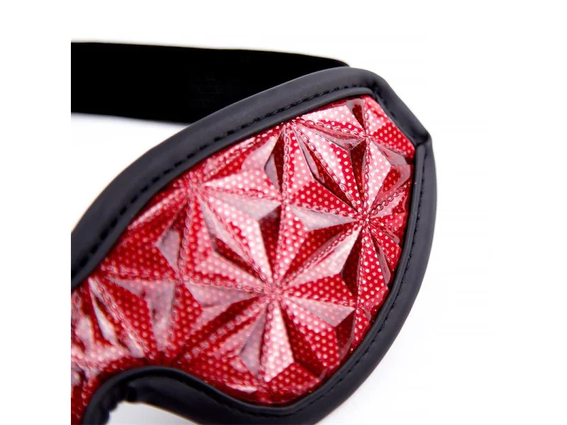 Antifaz Diamond Cuero Vegano