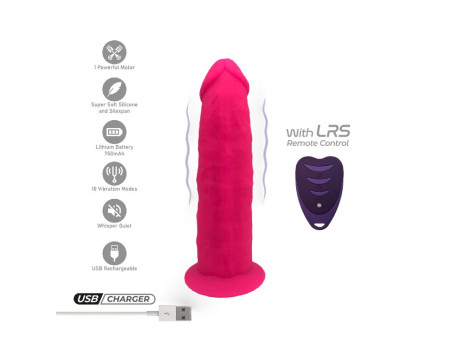 Dildo Dual Density con Vibracion Mod 2 7 Dildo Dual Density con Vibracion Mod 2 7