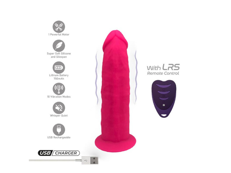 Dildo Dual Density con Vibracion Mod 2 7