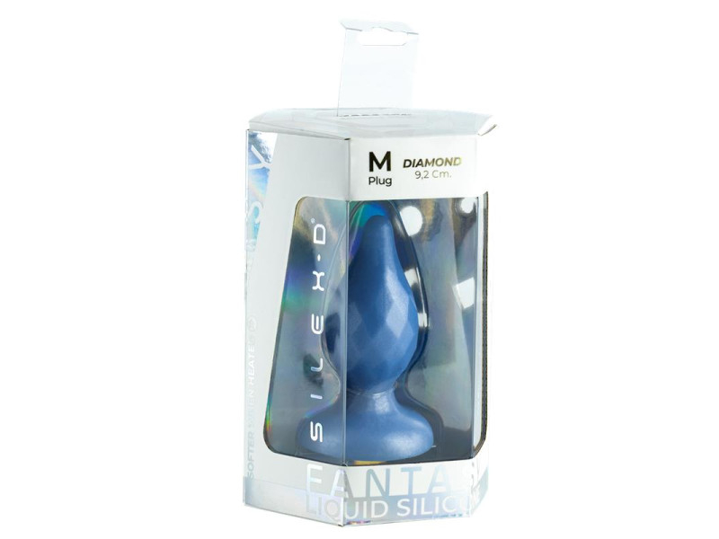 Diamond Plug Anal Fantasy Silicona Liquida