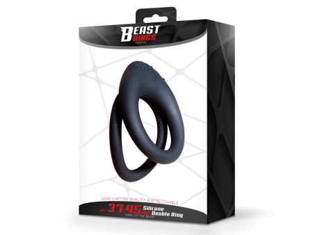 Anillo Doble para el Pene 37 45 mm Anillo Doble para el Pene 37 45 mm