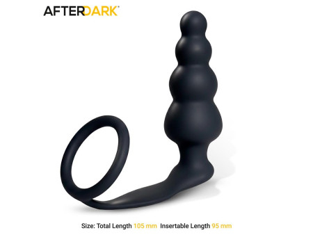 Timko Plug Anal con Anillo de Silicona