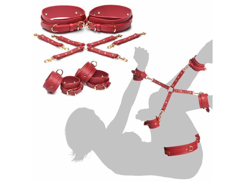 Crimson Captive Set de Ataduras Ajustables