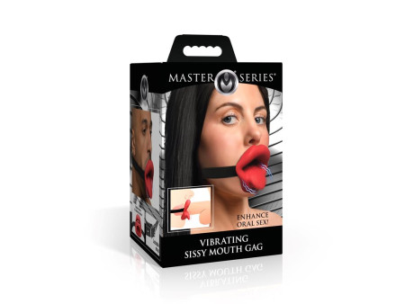 Sissy Mordaza Boca con Vibracion Sissy Mordaza Boca con Vibracion