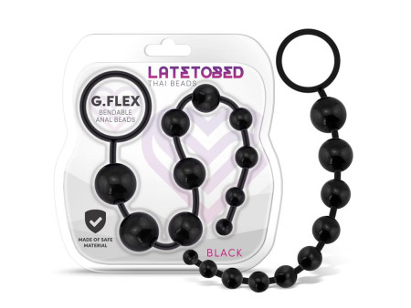 GFlex Bolas Tailandesas Flexibles Negro