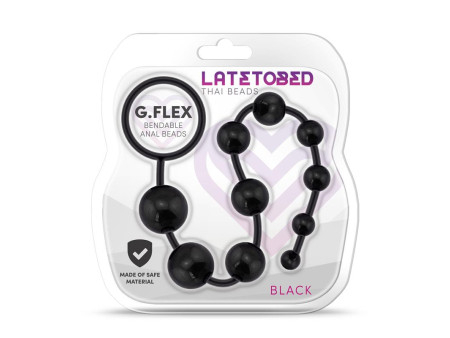 GFlex Bolas Tailandesas Flexibles Negro