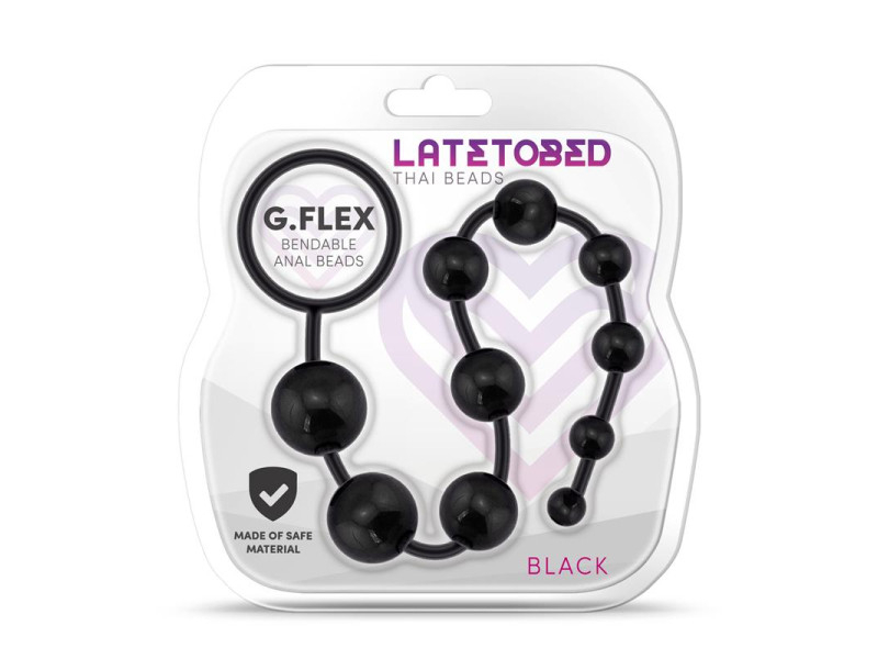 GFlex Bolas Tailandesas Flexibles Negro