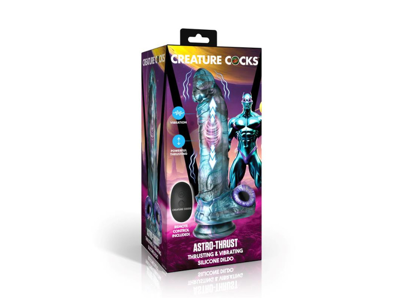Astro Thrust Dildo con Vibracion y Thrusting