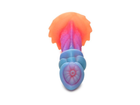 Aqua Cock Dildo Brilla en la Oscuridad Silicona