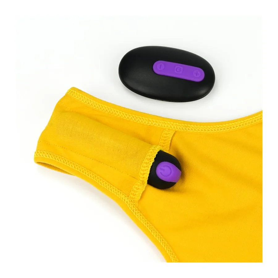 Braguita Abierta con Bala Vibradora y Control Remoto Talla M