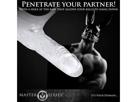 Grand Mamba XL Suspensorio con Dildo Hueco Transparente Grand Mamba XL Suspensorio con Dildo Hueco Transparente