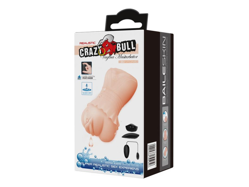 Masturbador Realista Vagina con Vibracion