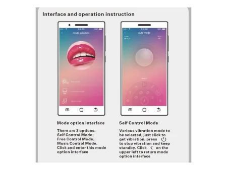 Nymph Huevo Vibrador con APP Movil