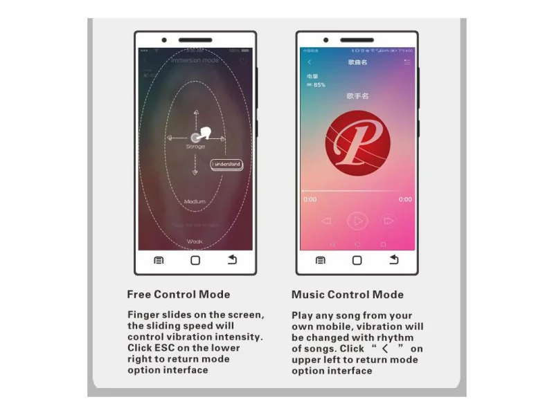 Nymph Huevo Vibrador con APP Movil