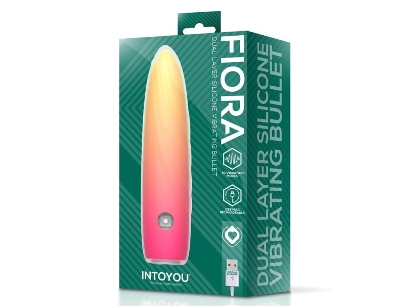 Fiora Bala Vibradora Silicona Doble Capa USB
