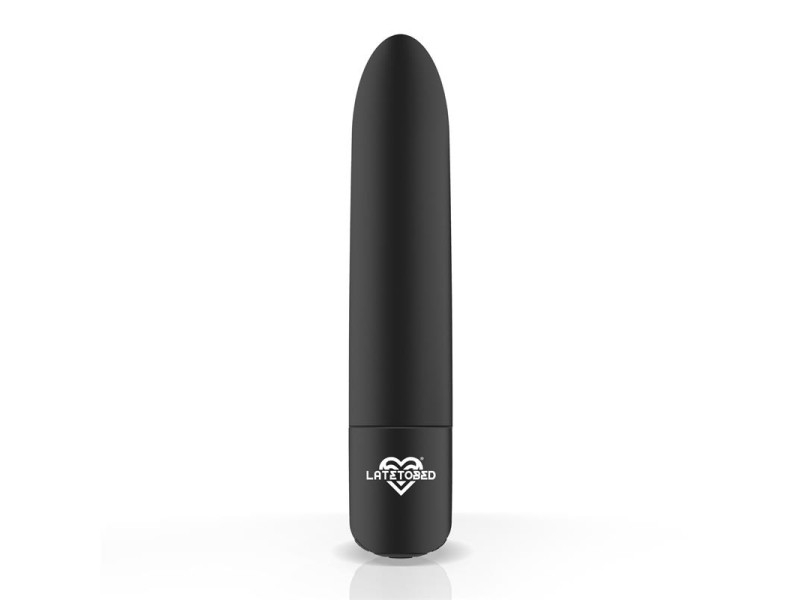 Shoty Bala Vibradora USB 10 Velocidades Potente Motor Negro