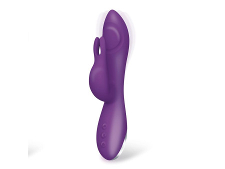 No Eleven Vibrador con Conejito Punto G y Fucion de Pulsacion USB Margnetico Silicona
