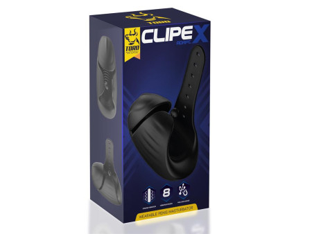 Clipex Masturbador Masculino Ajustable con Sistema de Clip Silicona Premium USB Magnetico
