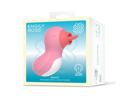 Quacky Masajeador con Lengua Licking Quacky Masajeador con Lengua Licking