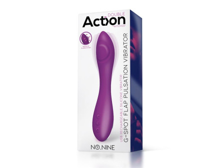 No Nine Vibrador Punto G Funcion de Pulsacion USB Magnetico Silicona