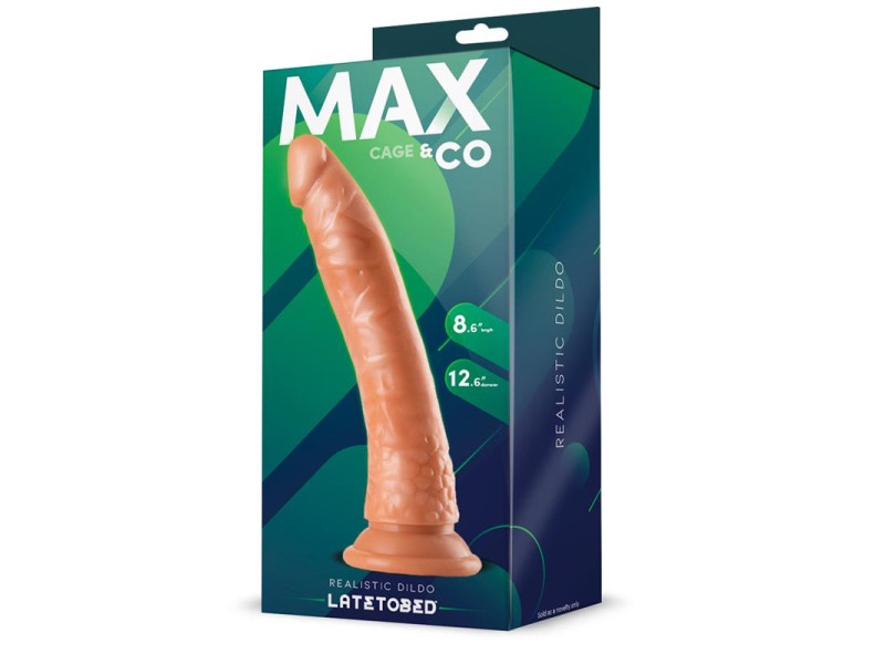Cage Dildo Realista Natural 865 22 cm