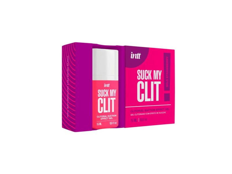 Suck My Clit Fresa Salvaje Succion Gel