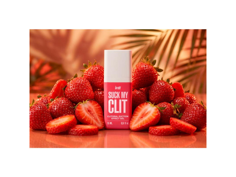 Suck My Clit Fresa Salvaje Succion Gel