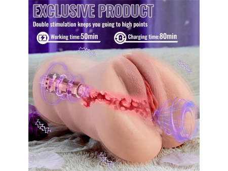 Sora Vagina y Ano con Thrusting Vibracion y APP 154 kg