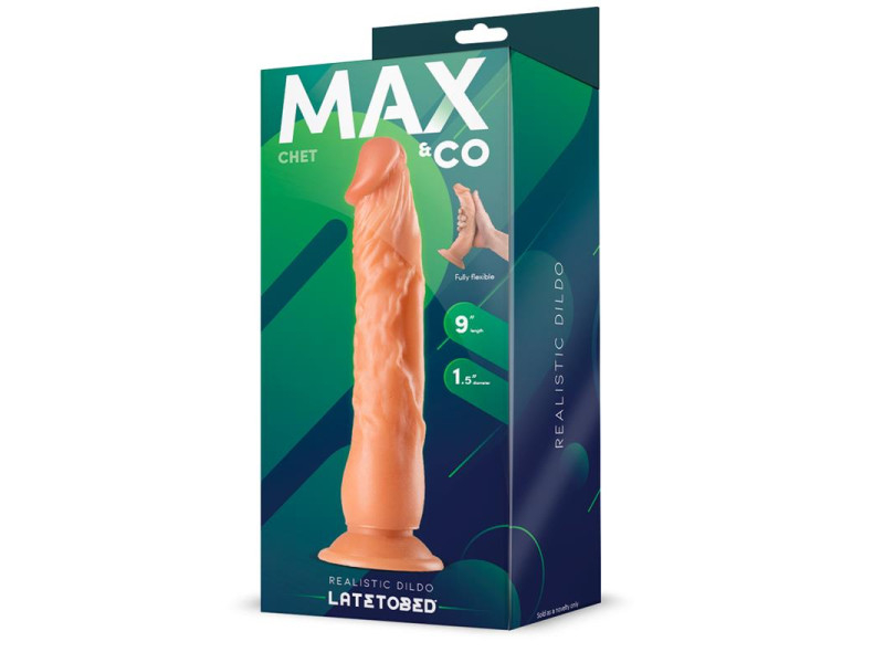 Chet Dildo Realista Natural 9 23 cm