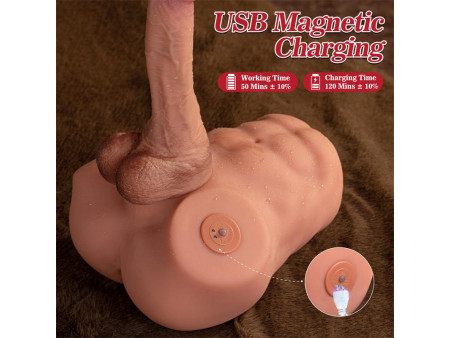 Jonah Semi Torso con Dildo Desmontable Thrusting y APP 348 kg Jonah Semi Torso con Dildo Desmontable Thrusting y APP 348 kg