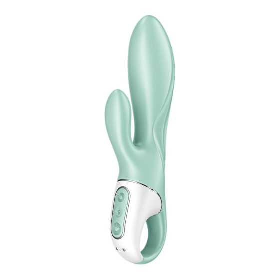 Vibrador con Funcion de Inflado Air Pump Bunny 5 con APP Satisfyer Connect