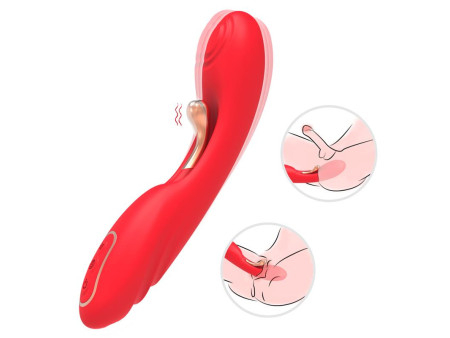 Vibrador con Tickler Punto G Vibrador con Tickler Punto G