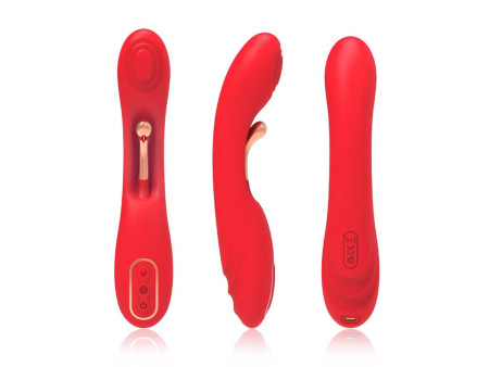 Vibrador con Tickler Punto G Vibrador con Tickler Punto G