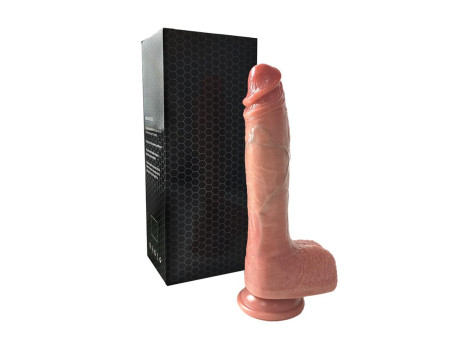 Dildo con Vibracion Thrusting y Calor 24 cm