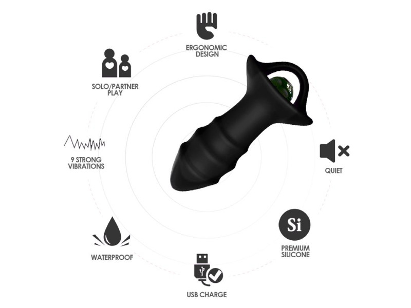 Plug Anal con Vibracion