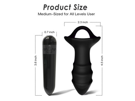 Plug Anal con Vibracion