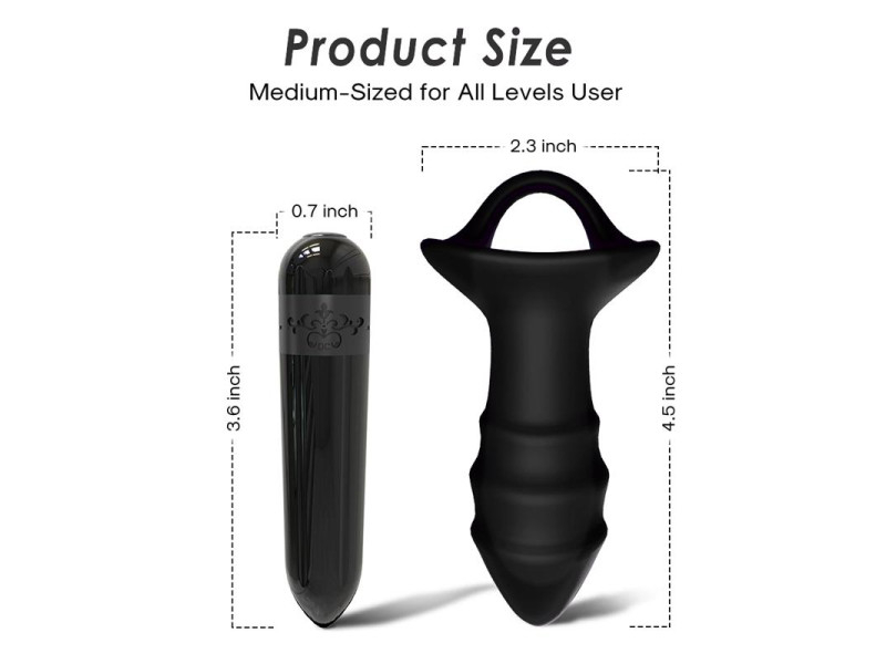 Plug Anal con Vibracion