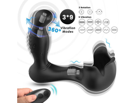 Masajeador Prostatico Rotacion 360º Estimulacion Testiculos Masajeador Prostatico Rotacion 360º Estimulacion Testiculos