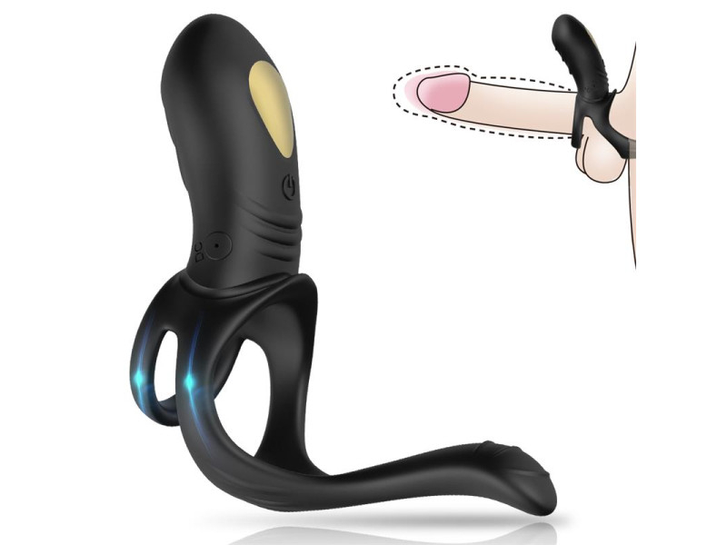 Anillo Vibrador con Estimulacion Perianal