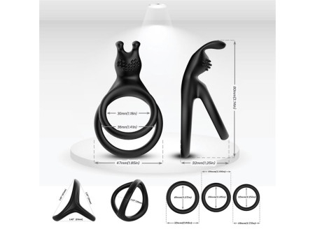 Set de Anillos para el Pene