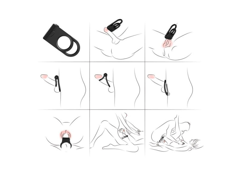 Anillo para el Pene con Vibracion