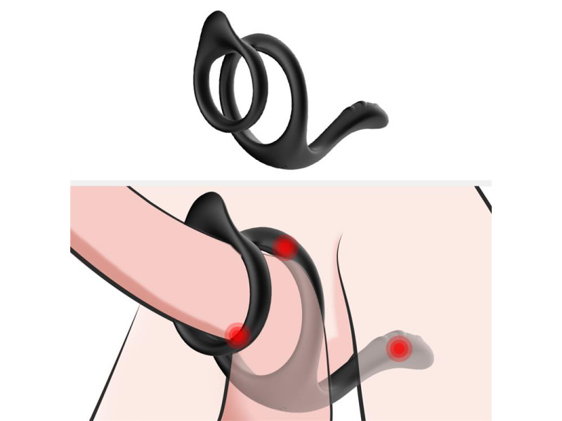 Anillo para el Pene Estimulacion Perianal