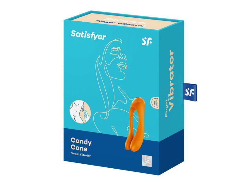 Vibrador Candy Cane Naranja