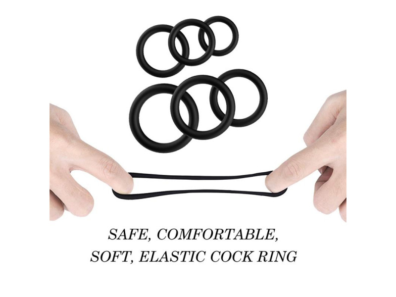 Set de 6 Anillos para el Pene