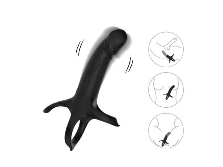 Dildo para Penetracion Doble con Vibracion Dildo para Penetracion Doble con Vibracion