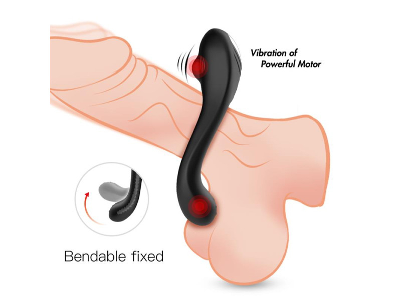 Anillo Vibrador para Pene y Testiculos