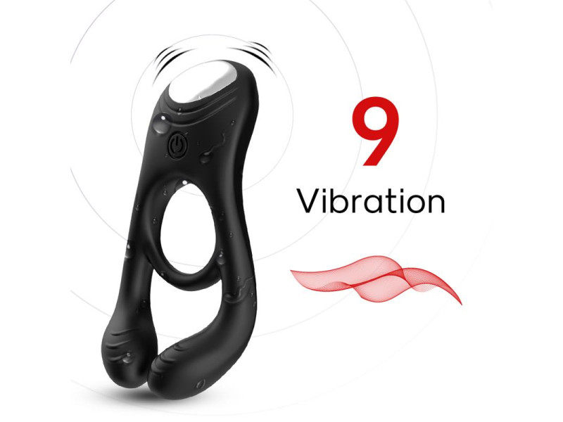 Anillo Vibrador para Pene y Testiculos