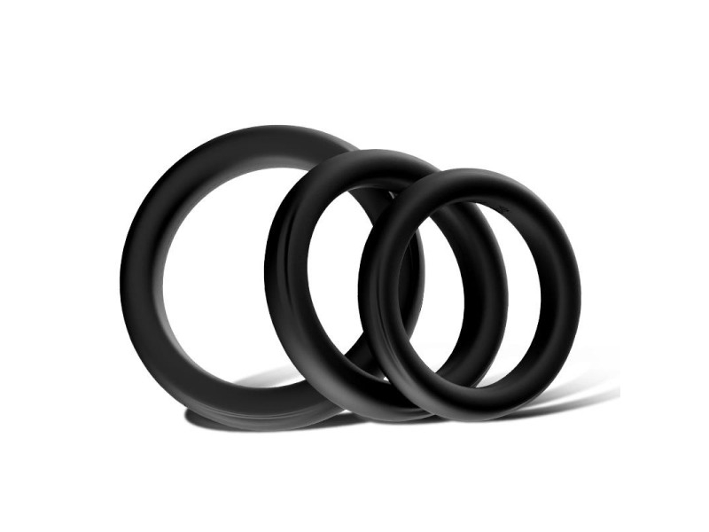 Set de 3 Anillos para el Pene