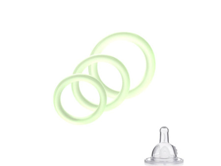 Set 3 Anillos para el Pene Brilla en la Oscuridad